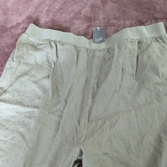 J Jill Tan Linen Pants - Picture 6 of 8